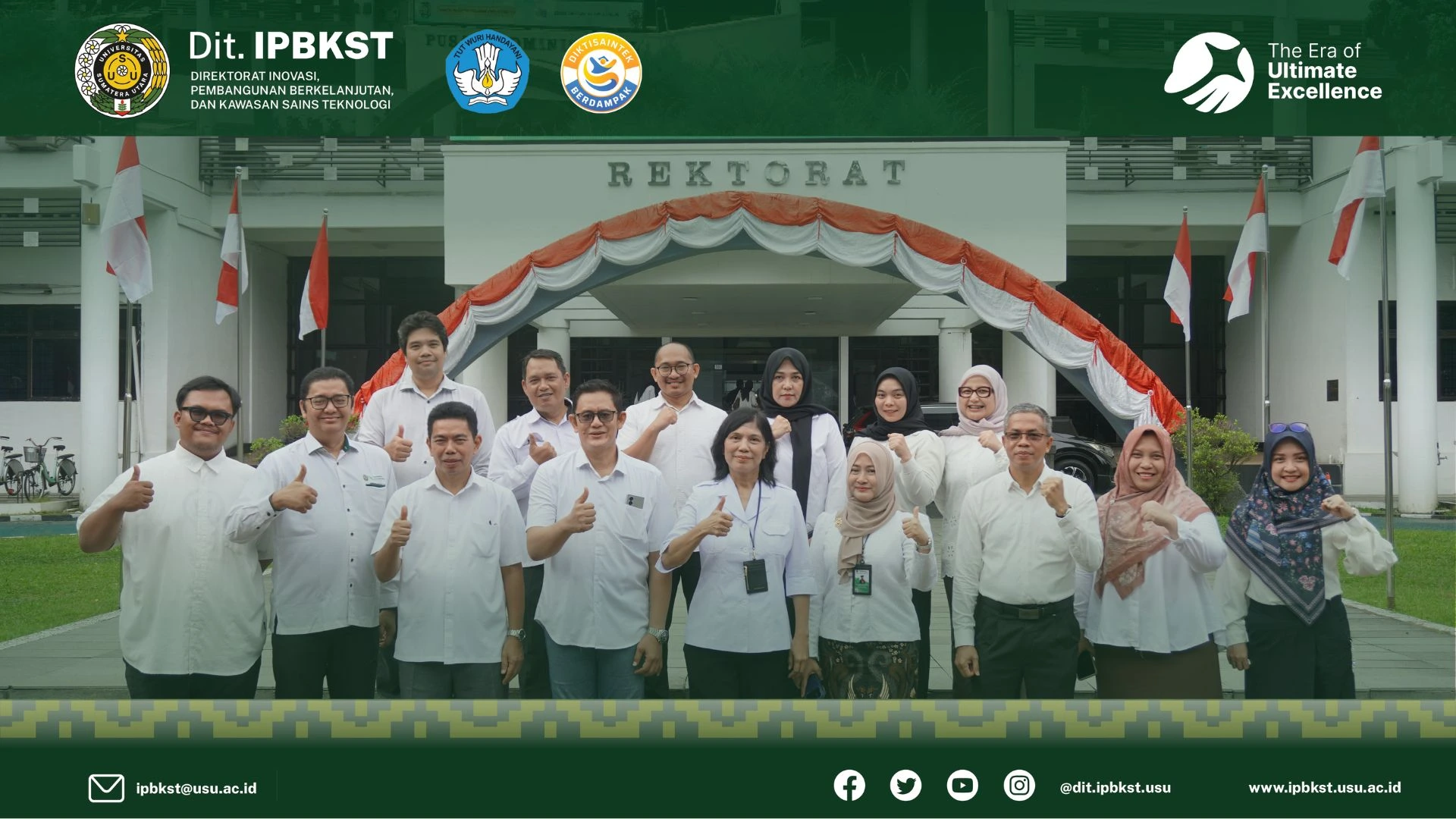 Apel Pagi Direktorat IPBKST USU